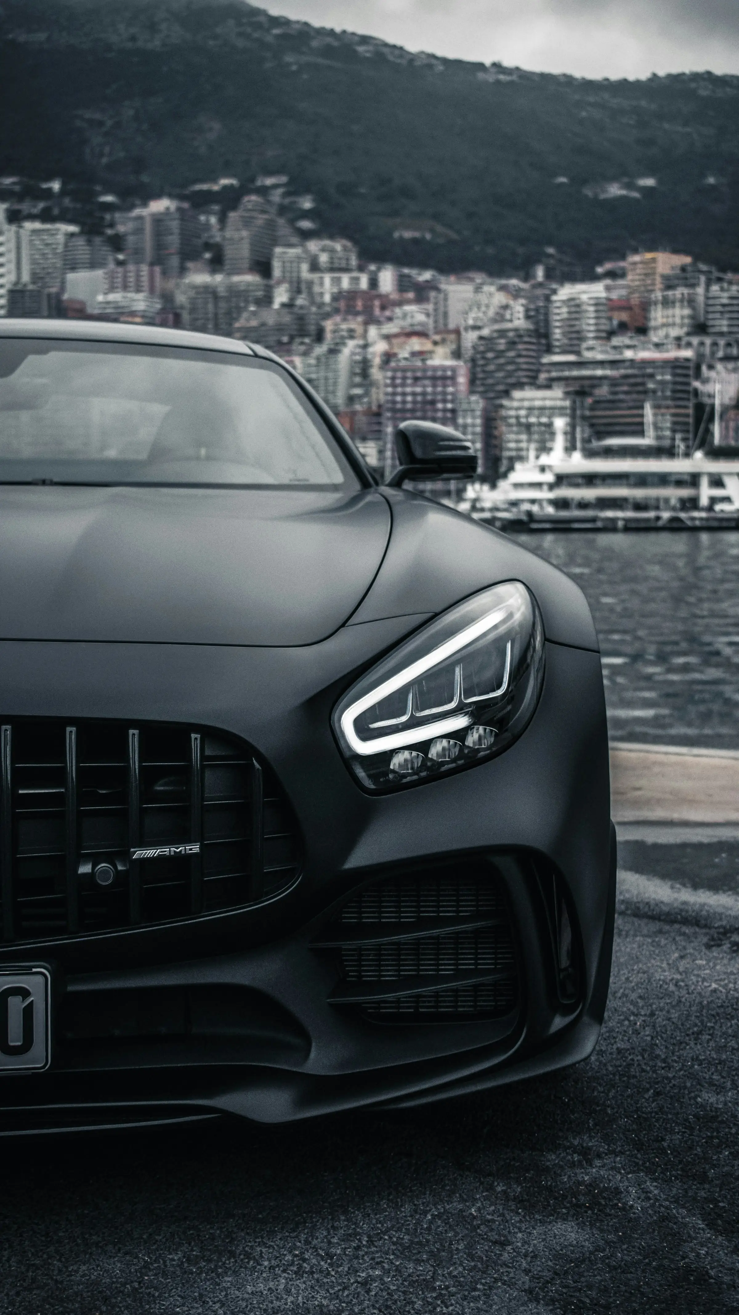 Mercedes-AMG GT in matte folie